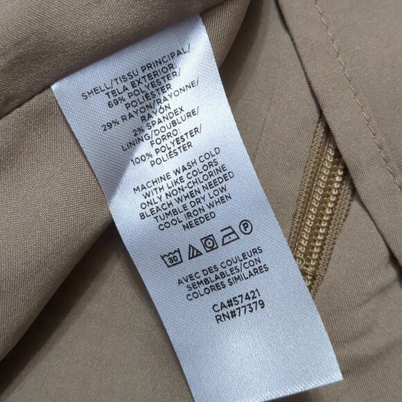 NWT Ann Taylor Petite Women's The Belted Top in Double Glen Check Size 16P - Picture 9 of 9